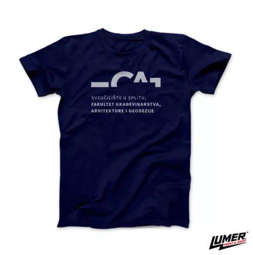 FGAG navy majica veliki logo