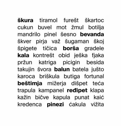 Dalmatinske riči bijela - Slika 2