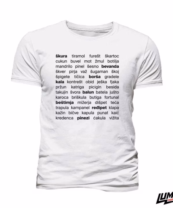 Dalmatinske riči bijela