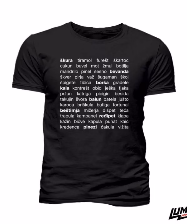 Dalmatinske riči crna