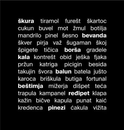 Dalmatinske riči crna - Slika 2