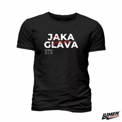 Jaka San Glava Barcode crna