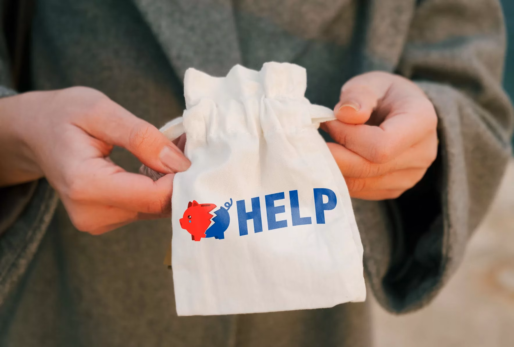 Vrećica za...Help (bijela)