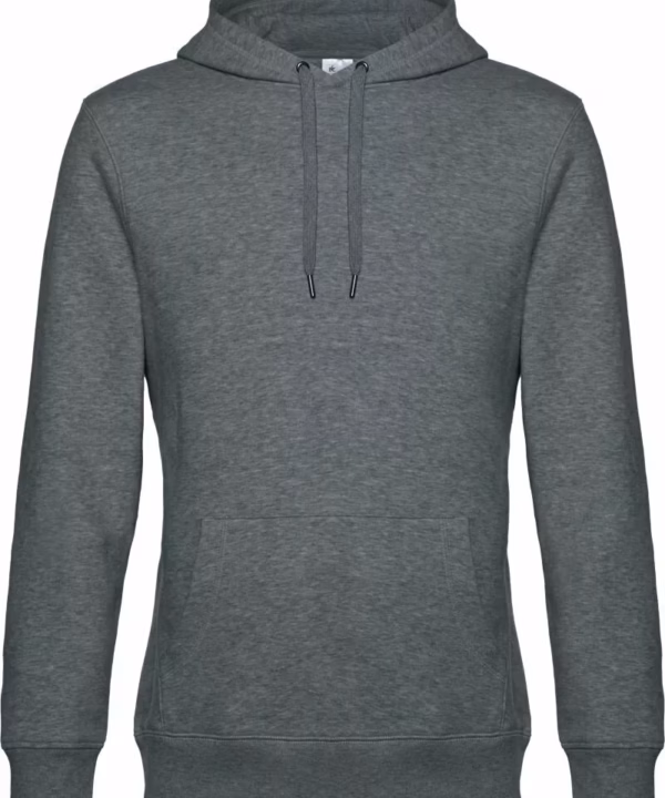 B&C King Hoodie｜Heather Mid Gray