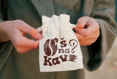 Vrećica za...Oš na kavu (bijela)