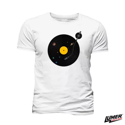 Vinyl Solarni Sustav muška bijela