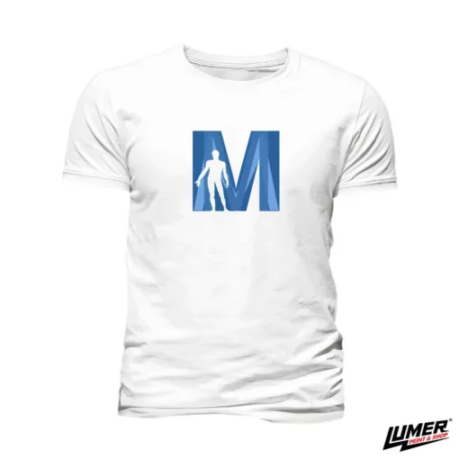 MEFST T-shirt white veliki logo