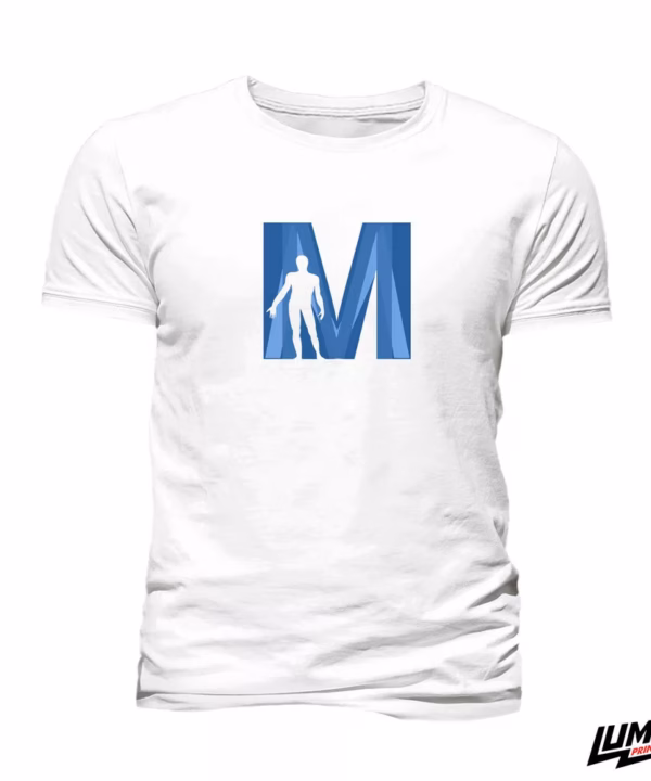 MEFST T-shirt white veliki logo