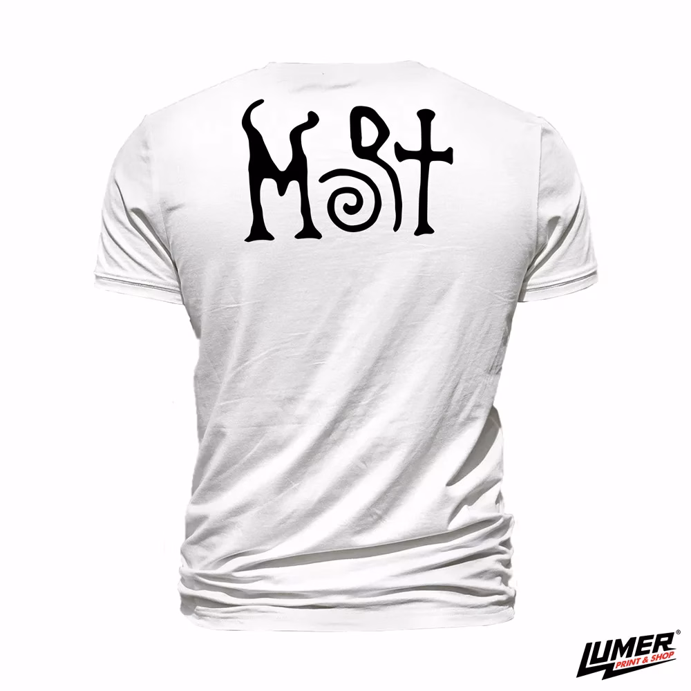 M.O.R.T. Odjel za žešće T-Shirt bijela - Slika 2