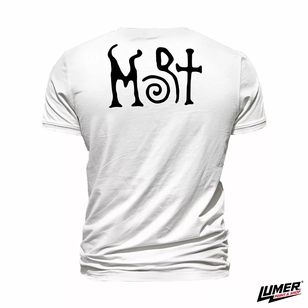 M.O.R.T. Odjel za žešće T-Shirt bijela - Slika 2