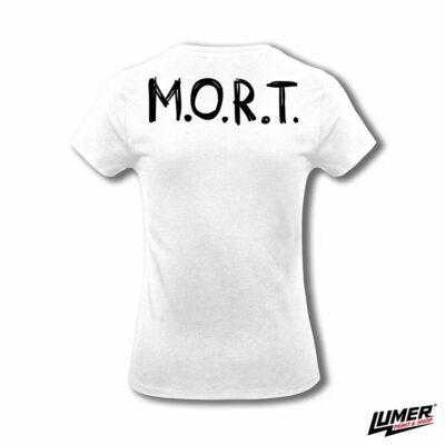 M.O.R.T. Tužna kocka bijela ženska - Slika 2