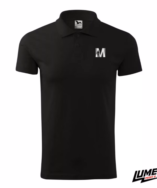 MEFST Logo polo - crna
