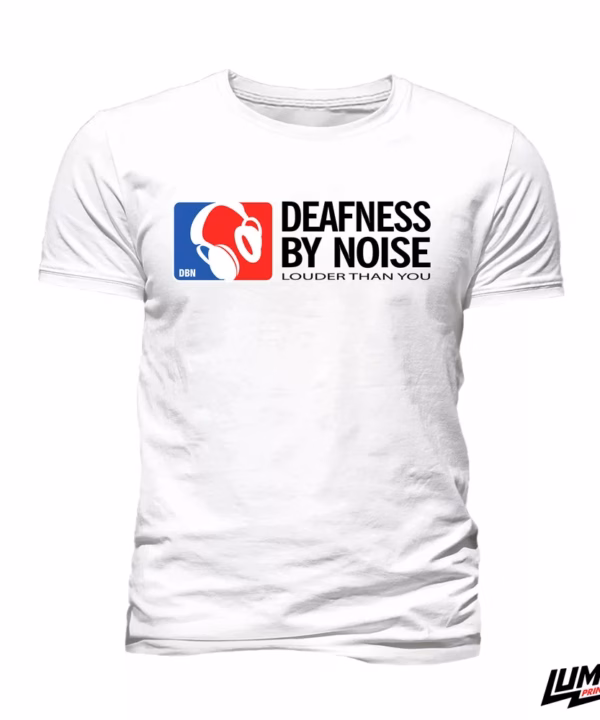 Deafness by Noise Louder Than You White