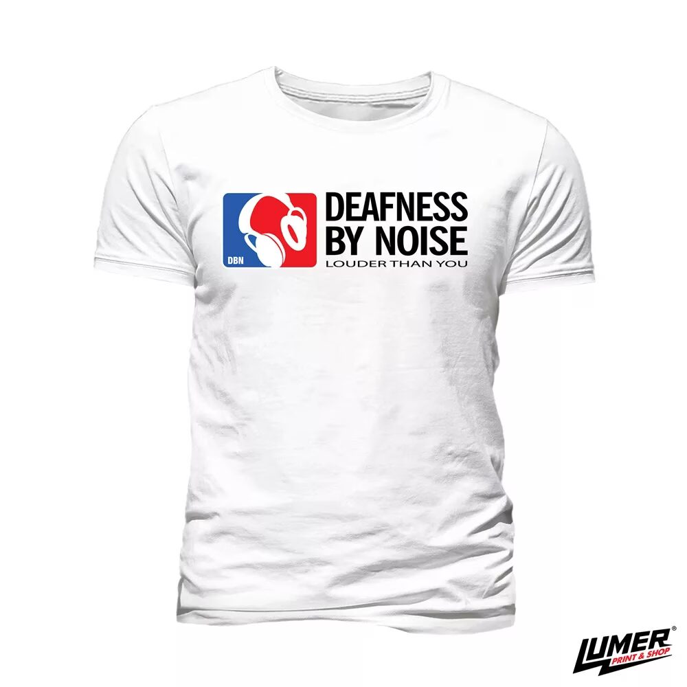 Deafness by Noise Louder Than You White