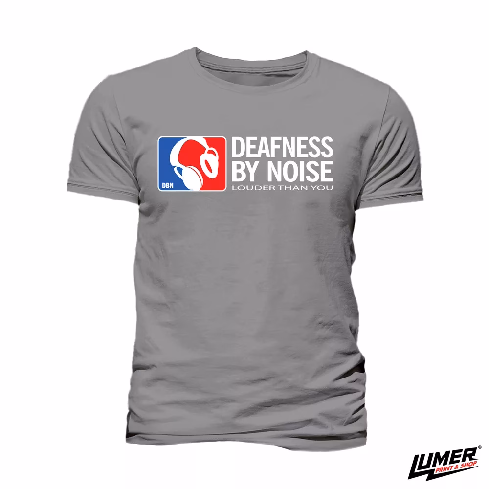 Deafness by Noise Louder Than You Sport Grey