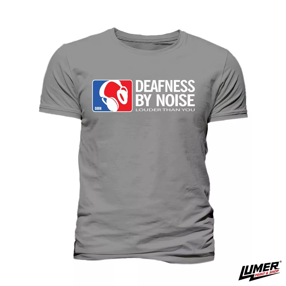 Deafness by Noise Louder Than You Sport Grey