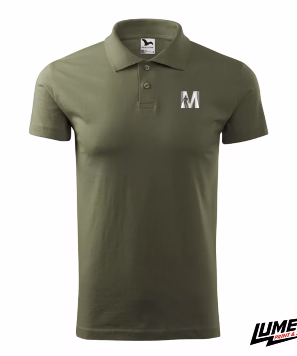 MEFST Logo polo - khaki