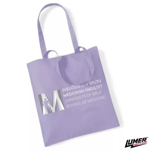MEFST Torba logo + tekst lavanda