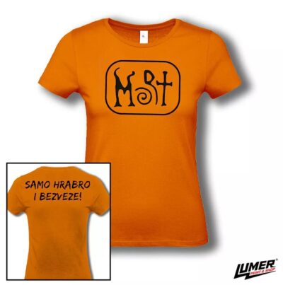 M.O.R.T. Samo Hrabro i Bez Veze Orange ženska