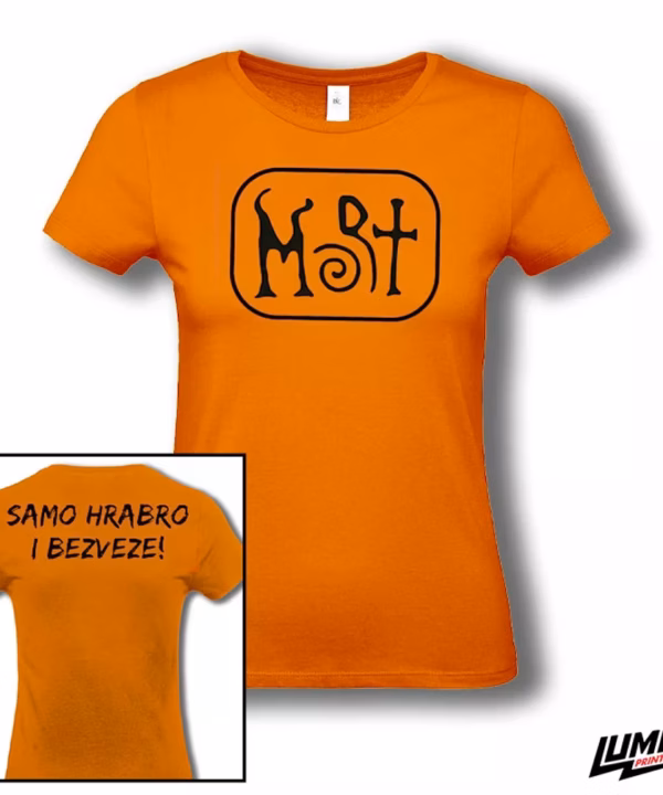 M.O.R.T.  Samo Hrabro i Bez Veze Orange ženska