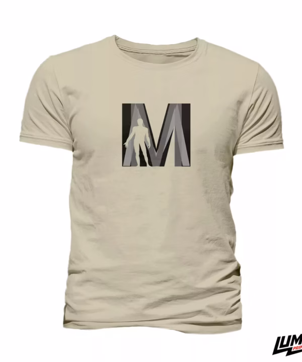 MEFST T-shirt natural veliki logo