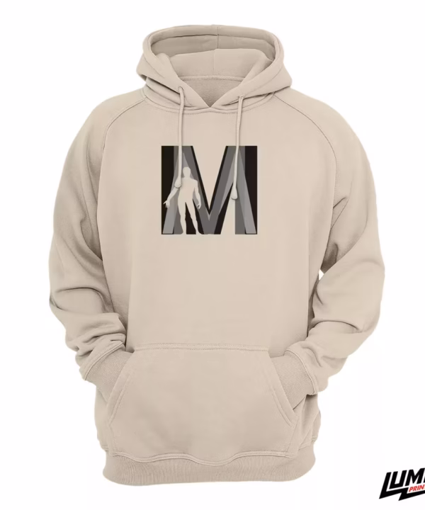 MEFST Hoodie grey fog veliki logo