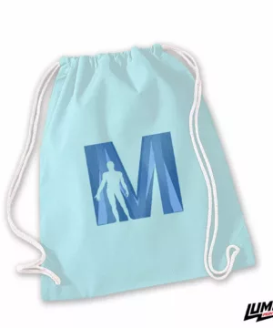 MEFST ruksak logo pastelno plavi