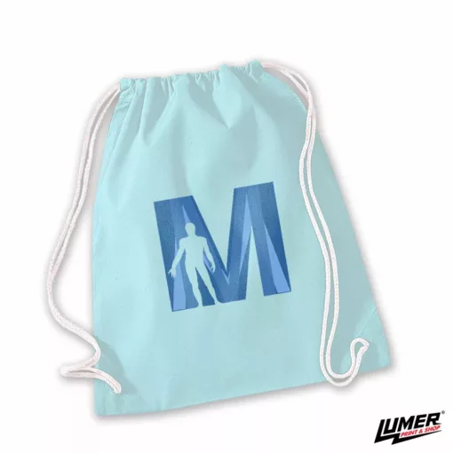 MEFST ruksak logo pastelno plavi