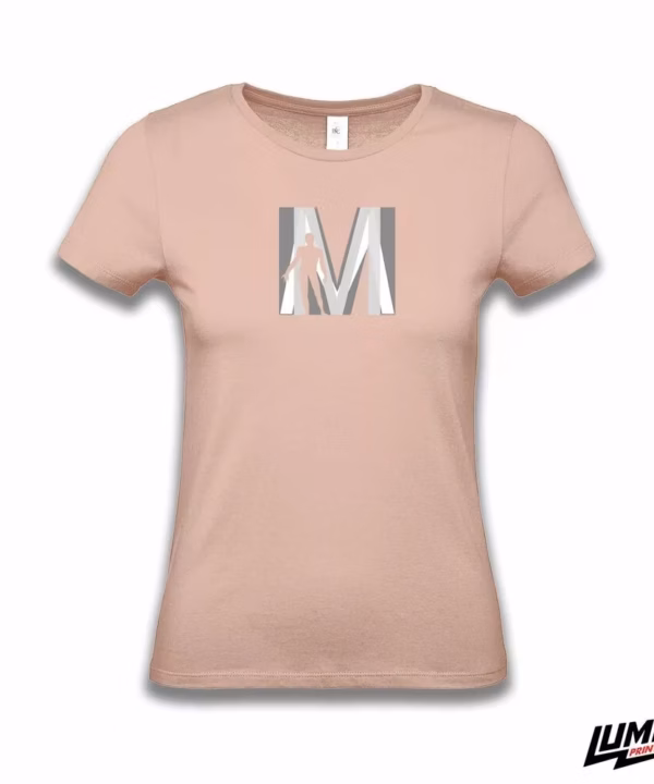 MEFST T-shirt ženski orchid pink veliki logo