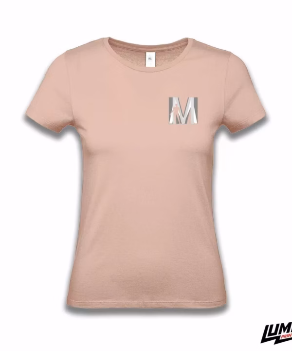 MEFST T-shirt ženski orchid pink mali logo