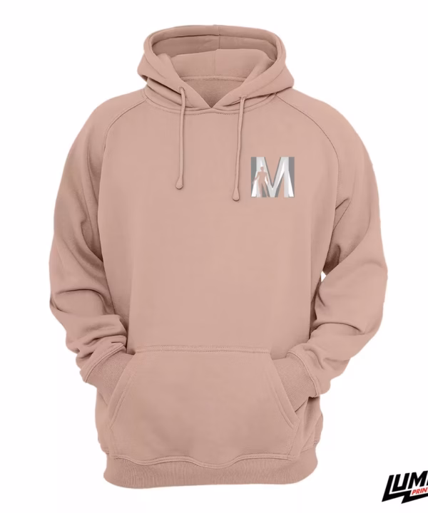 MEFST Hoodie soft rose mali logo
