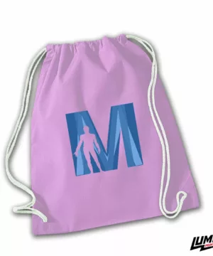 MEFST ruksak logo pink