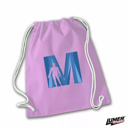 MEFST ruksak logo pink