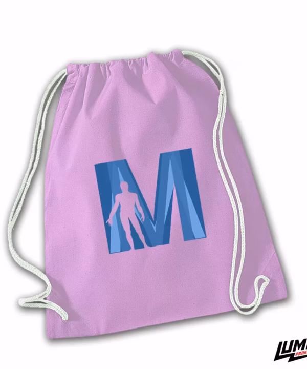 MEFST ruksak logo pink