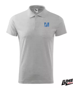 MEFST Logo polo - siva