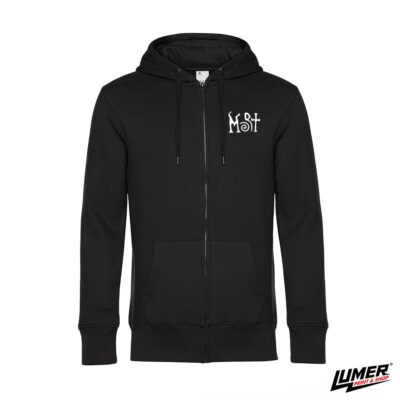 M.O.R.T. Tužna kocka zip up hoodie - Slika 2