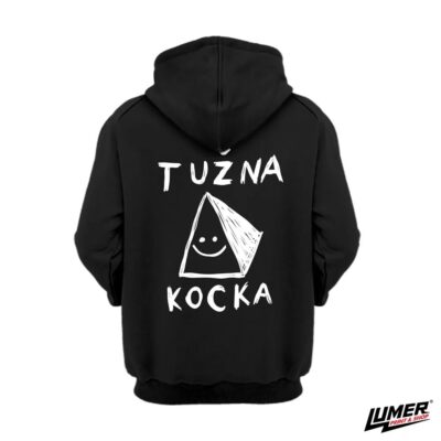 M.O.R.T. Tužna kocka zip up hoodie