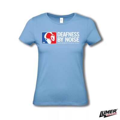 Deafness by Noise Louder Than You Sky Blue Female