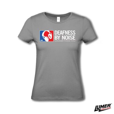 Deafness by Noise Louder Than You Sport Grey Female