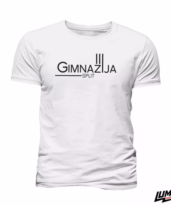 III. Gimnazija Split Bijela Majica