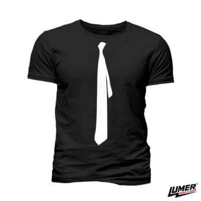 Kravata T-shirt Crna