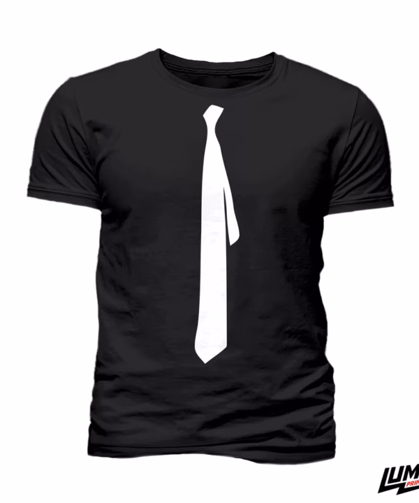 Kravata T-shirt Crna