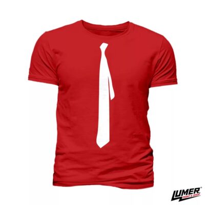 Kravata T-shirt Crvena