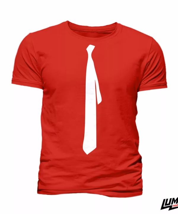 Kravata T-shirt Crvena