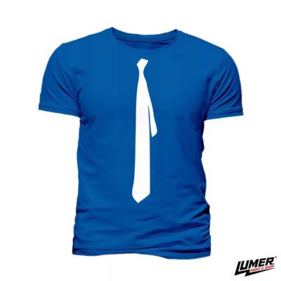 Kravata T-shirt Plava