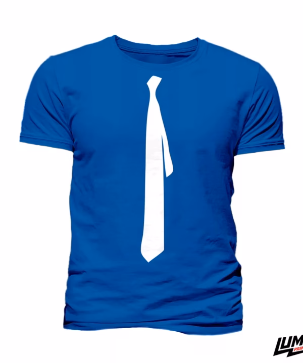 Kravata T-shirt Plava