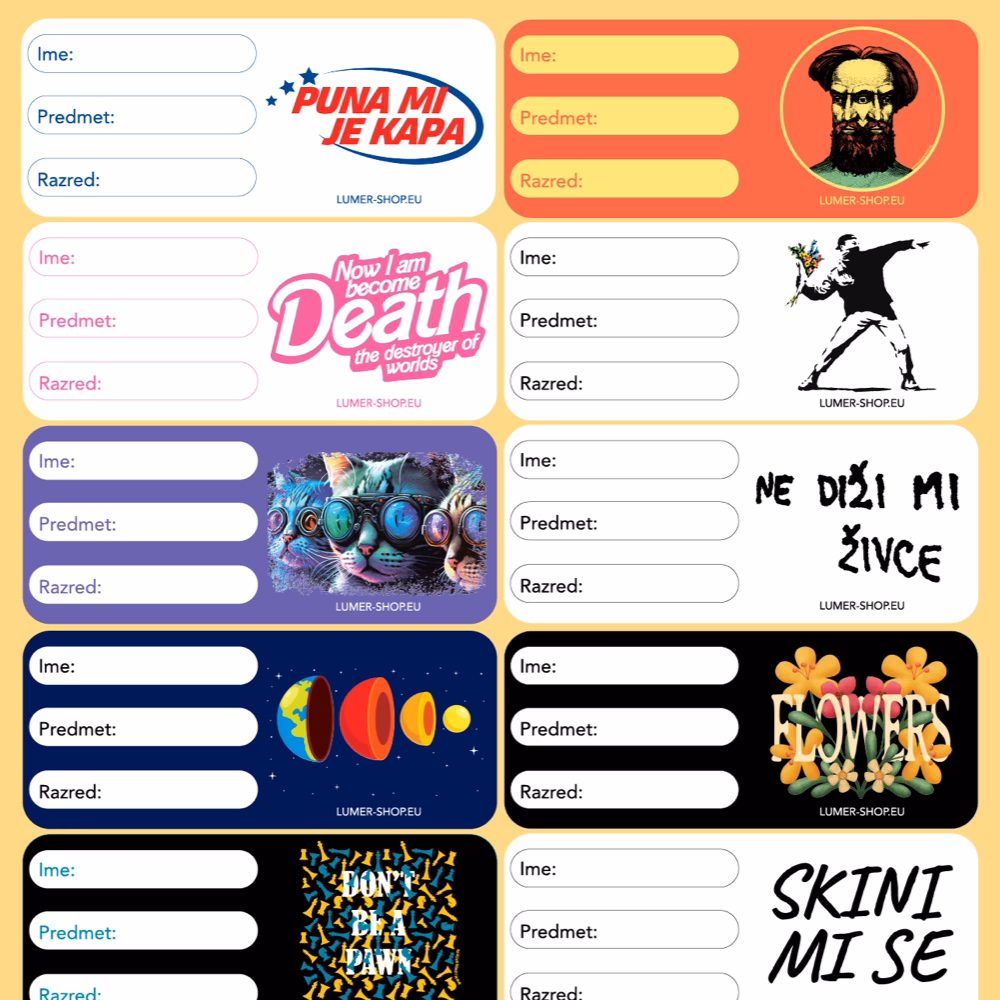 Naljepnice za knjige - Slika 2