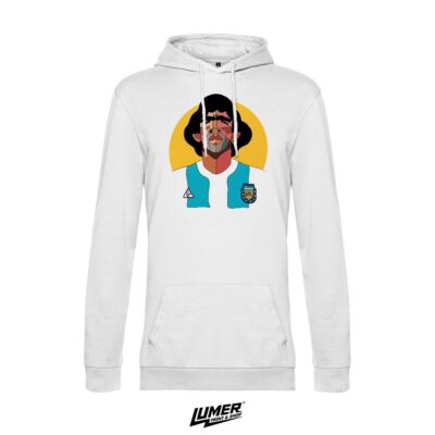 Maradona Hoodie Bijeli
