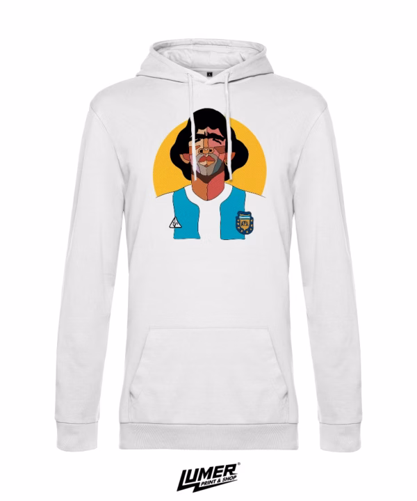 Maradona Hoodie Bijeli