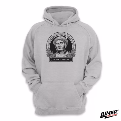 Trave Caesare Hoodie Sivo